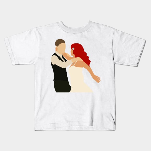 Joe and Dianne Viennese waltz Kids T-Shirt by scooptroop